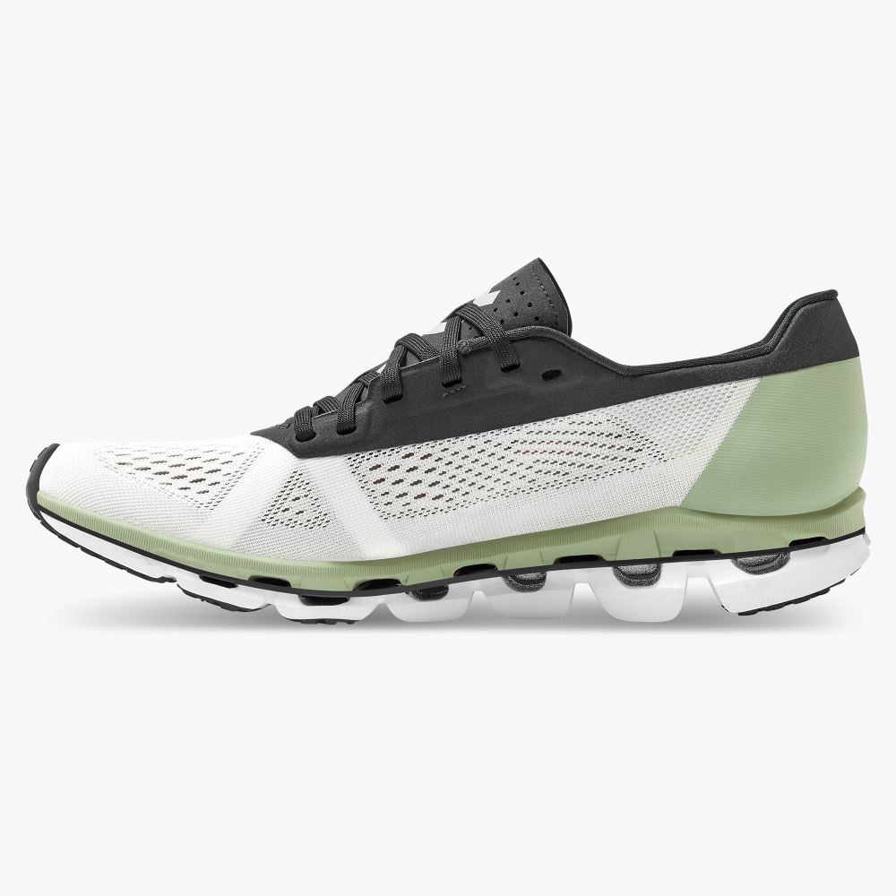 White Green Women's On Running Cloudboom Road Running Shoes | OLO3851VY