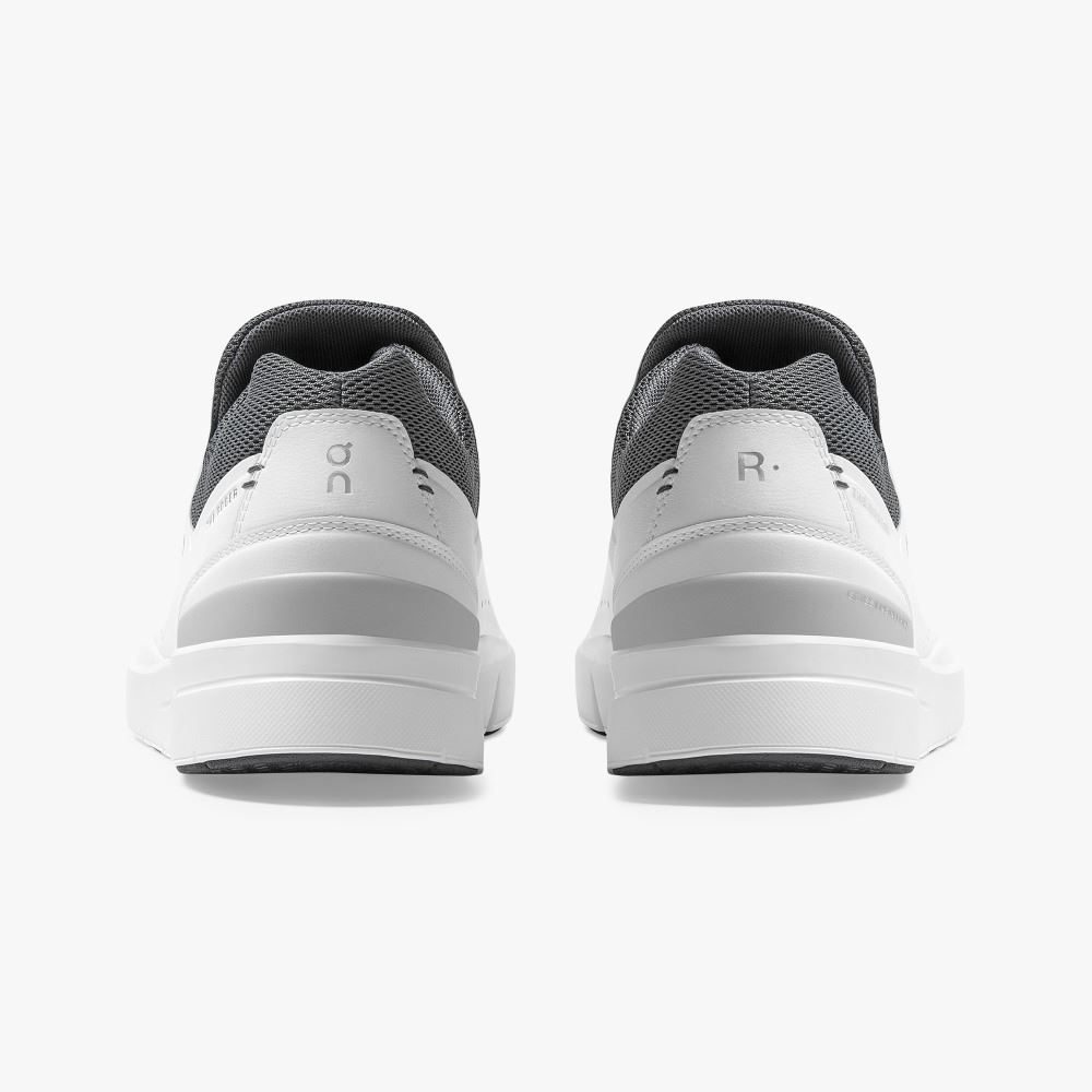 White Grey Men's On Running Roger Advantage Sneakers | GCX9076TC