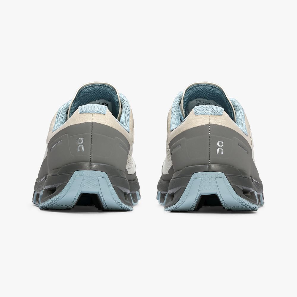 White Grey Women's On Running Cloudventure Trail Running Shoes | CLR1067BW