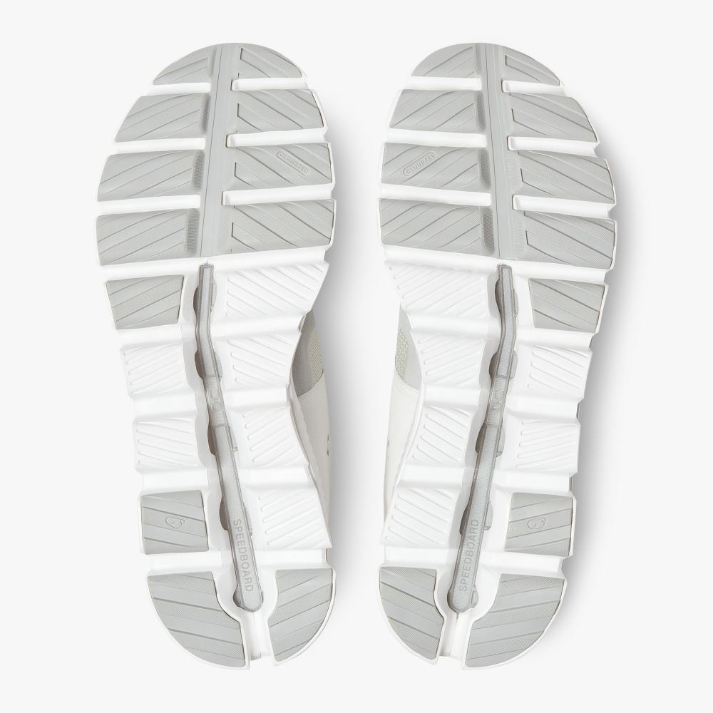 White Men's On Running Cloud Hi Sneakers | MXS3883PX