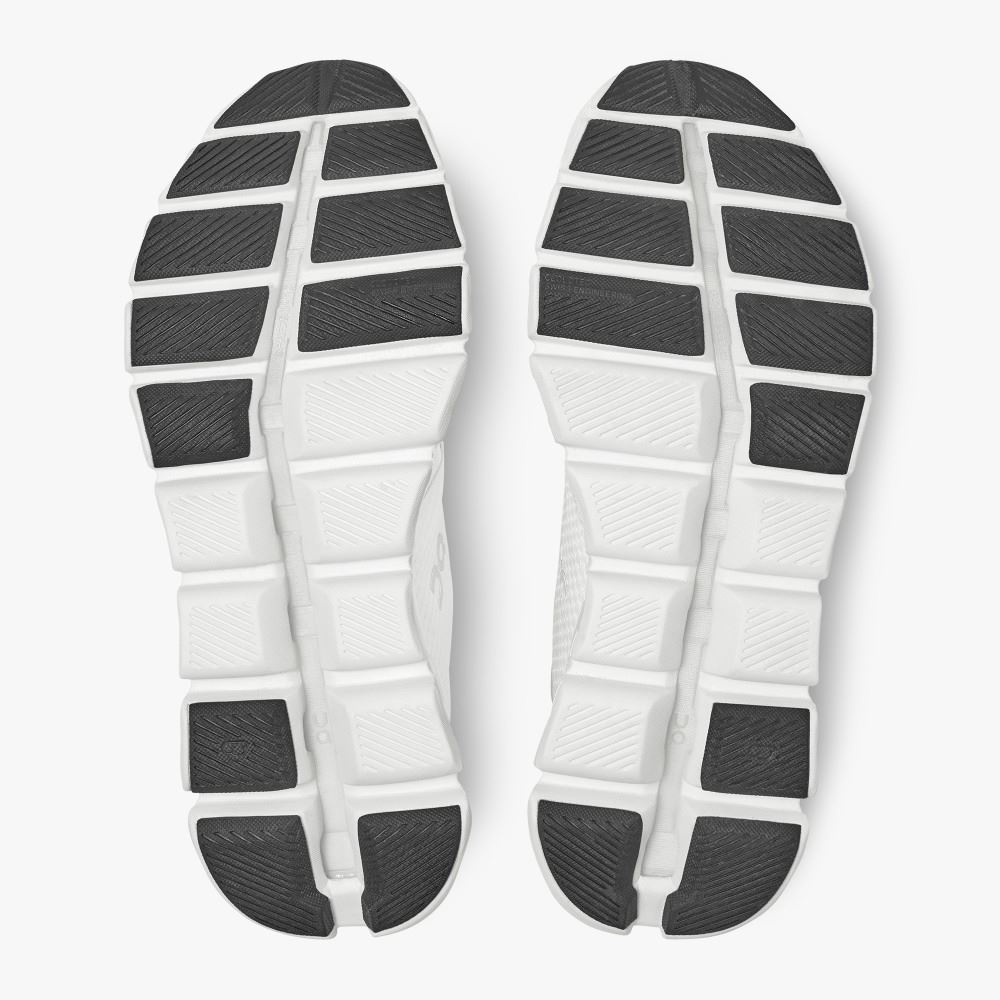 White Men's On Running Cloud X Road Running Shoes | QFN4394RY
