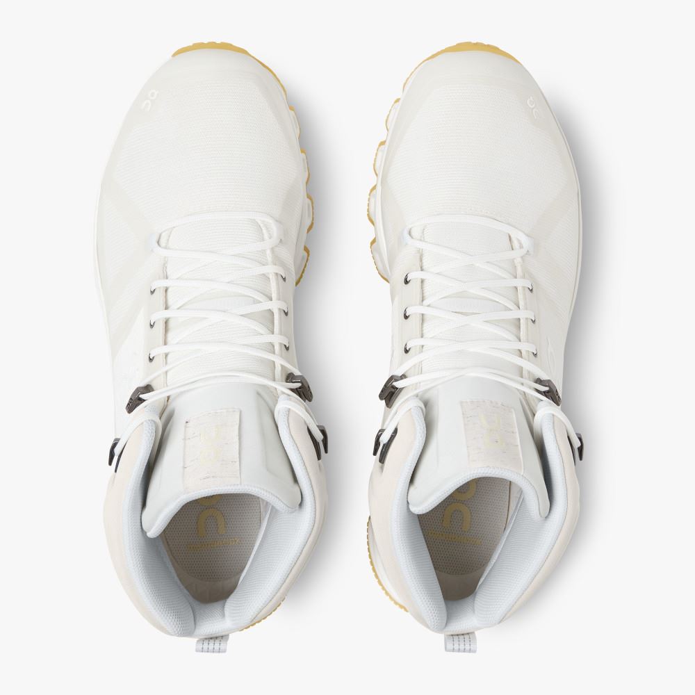 White Men's On Running Cloudrock Hiking Shoes | FAS8618UR