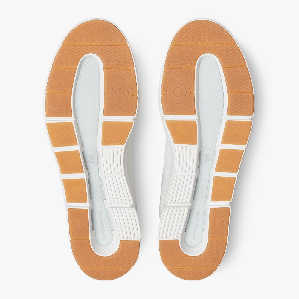 White Men's On Running Roger Sneakers | KBP5845MR