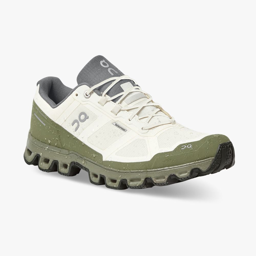 White Olive Men's On Running Cloudventure Trail Running Shoes | YIT4123AA