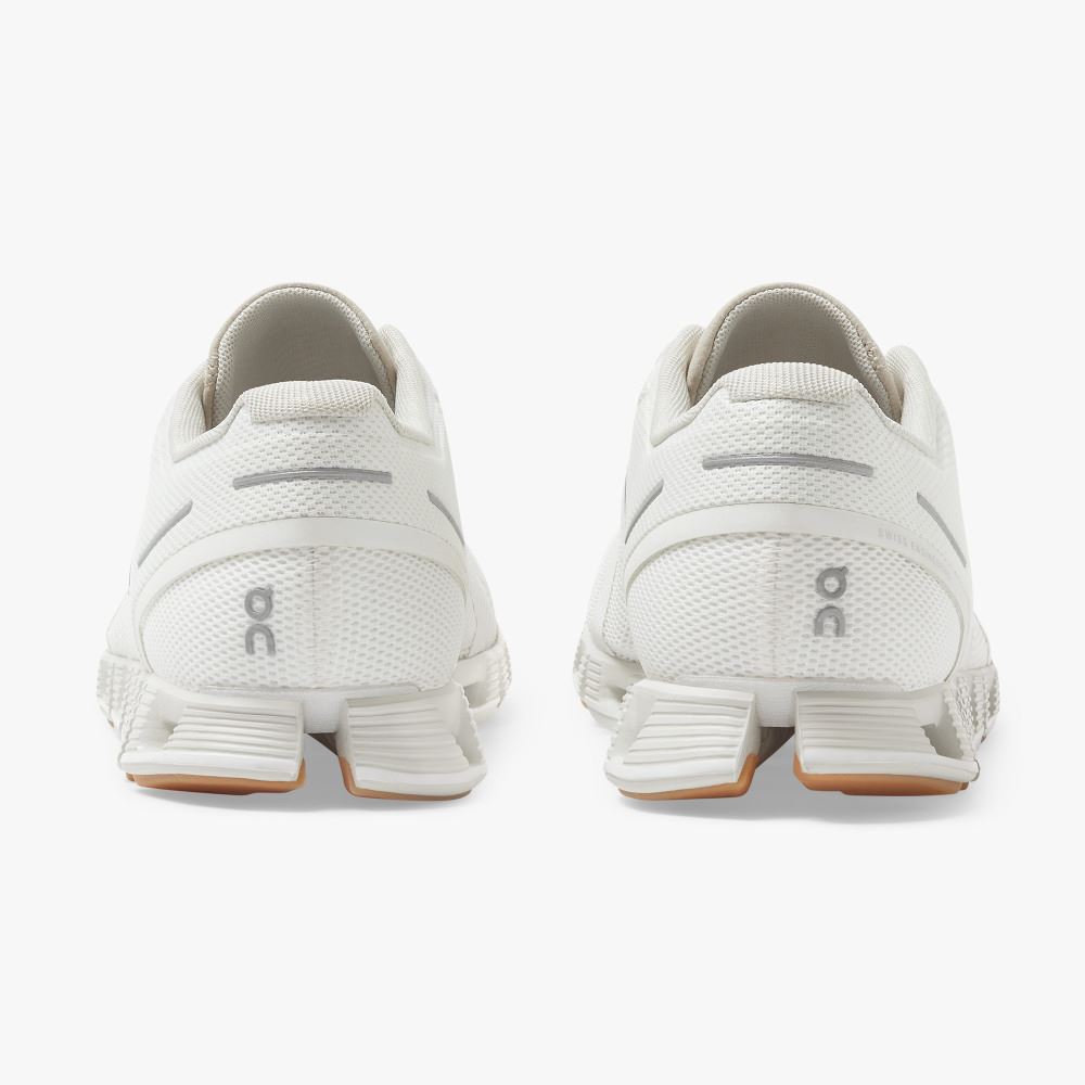 White Women's On Running Cloud Sneakers | VIP49100IS