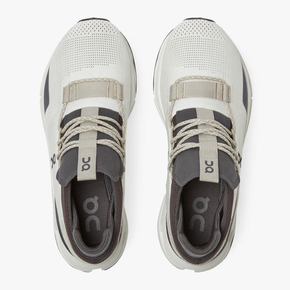 White Women's On Running Cloudnova Sneakers | VIL6056GI