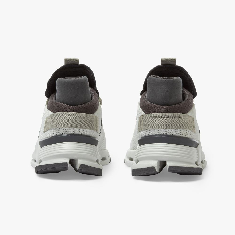 White Women's On Running Cloudnova Sneakers | VIL6056GI