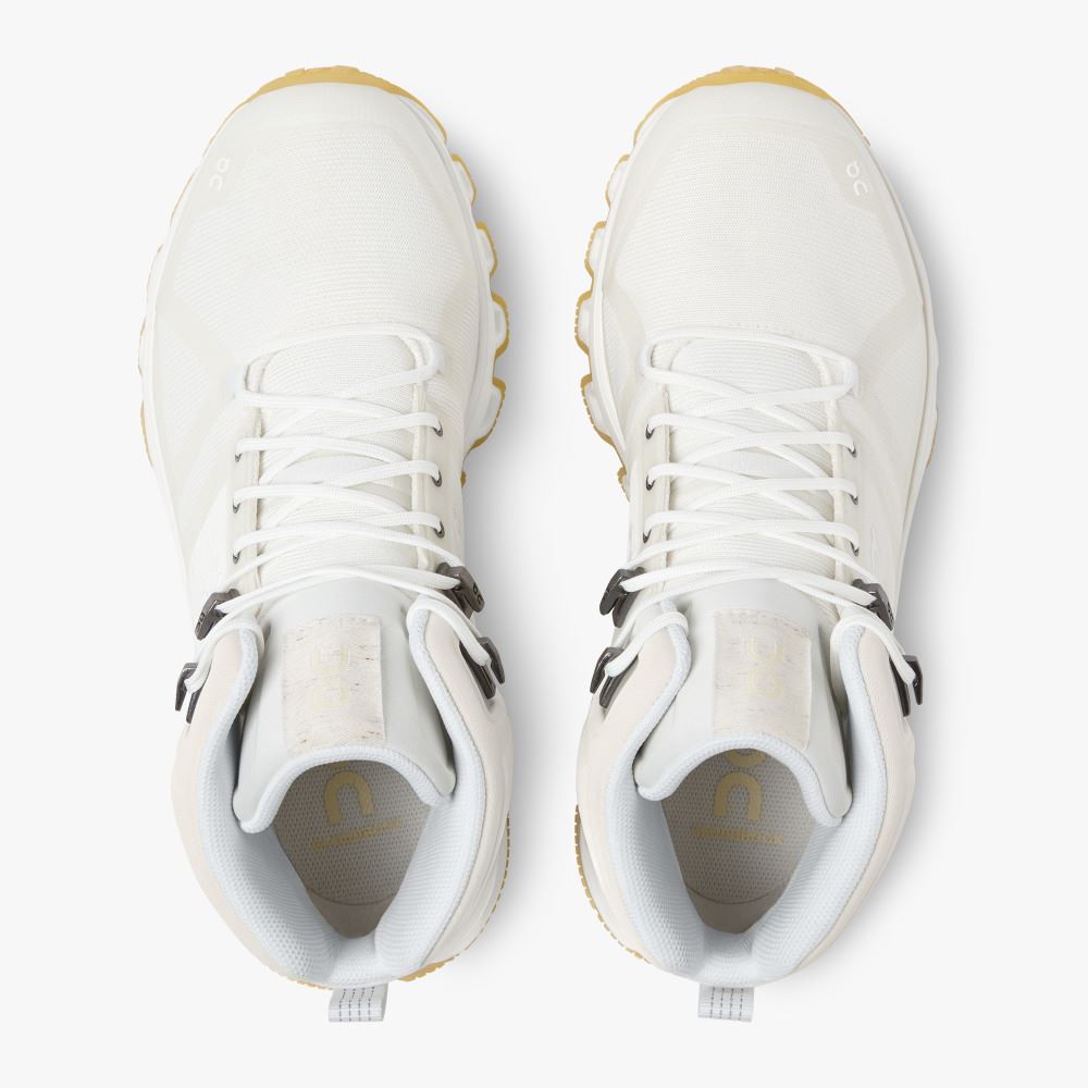 White Women's On Running Cloudrock Hiking Shoes | GIK5972ZB