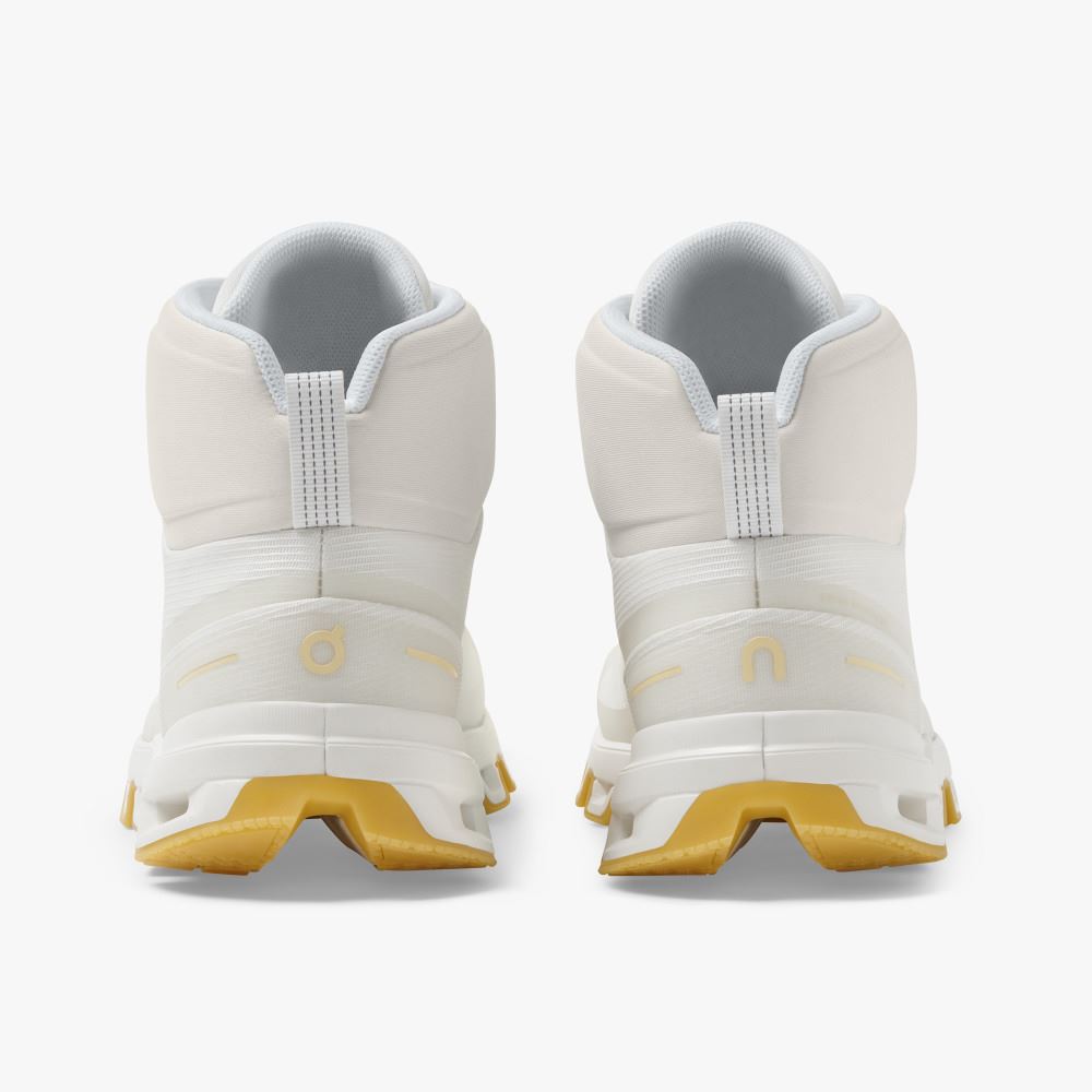 White Women's On Running Cloudrock Hiking Shoes | GIK5972ZB