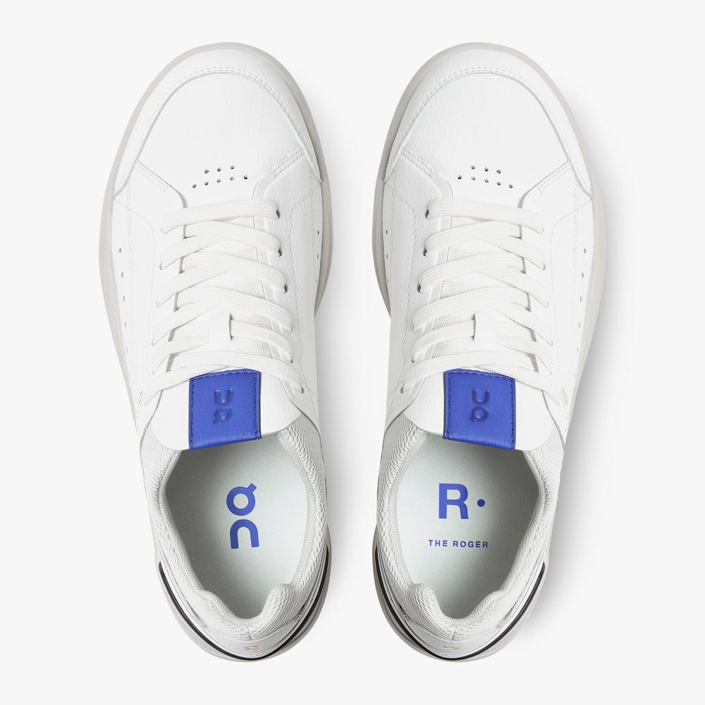 White Women's On Running Roger Sneakers | BYO5999FX