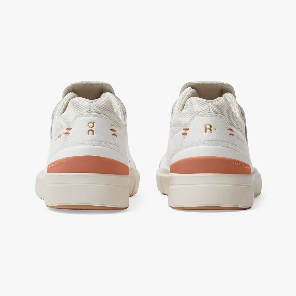White Women's On Running Roger Sneakers | NCB4721NB