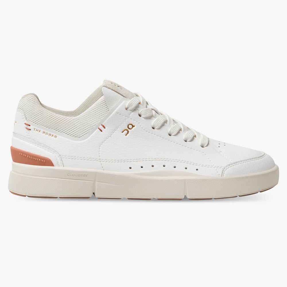 White Women\'s On Running Roger Sneakers | NCB4721NB