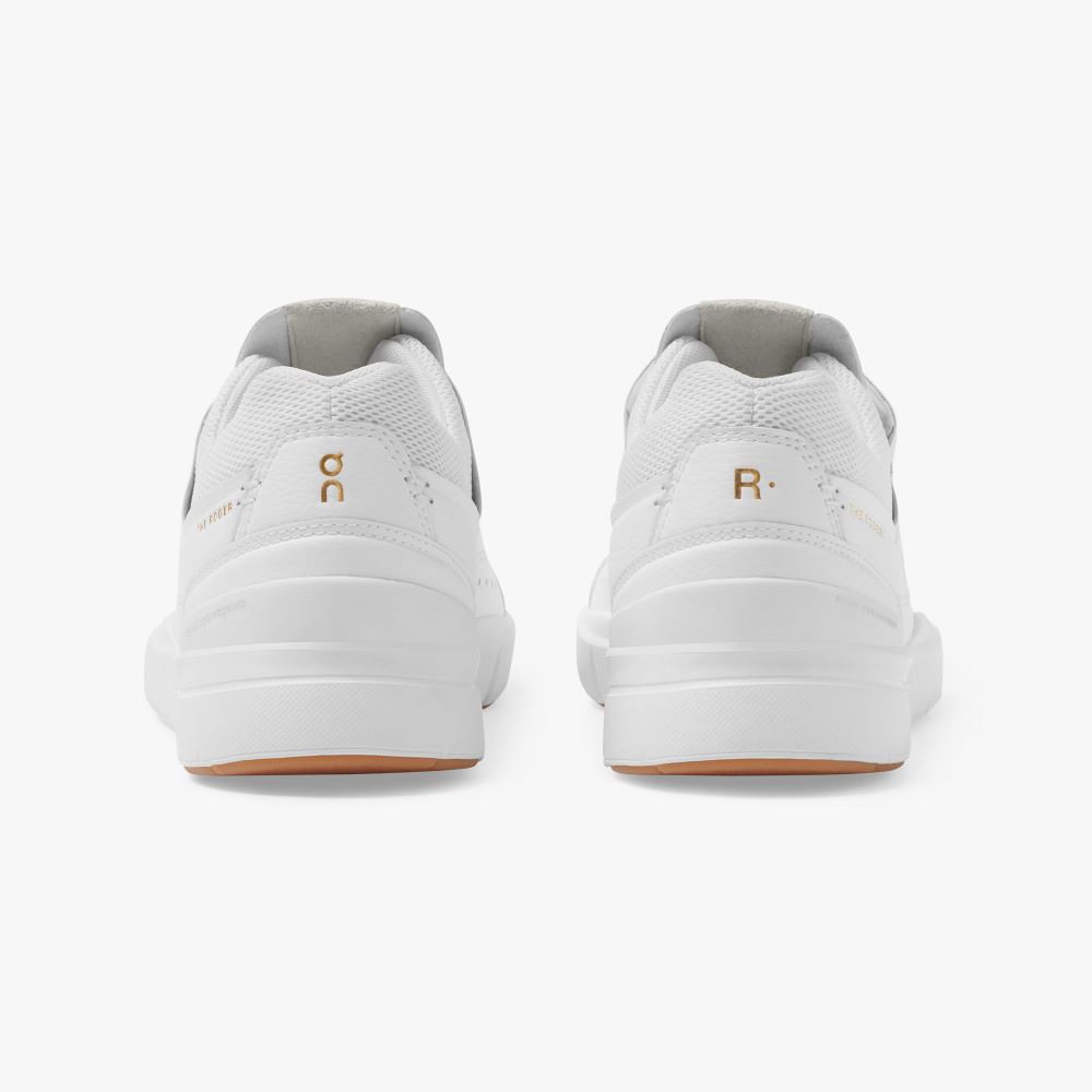 White Women's On Running Roger Sneakers | OHA577RP