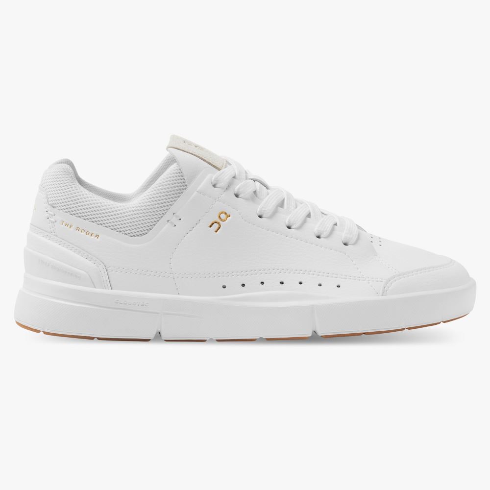 White Women\'s On Running Roger Sneakers | OHA577RP