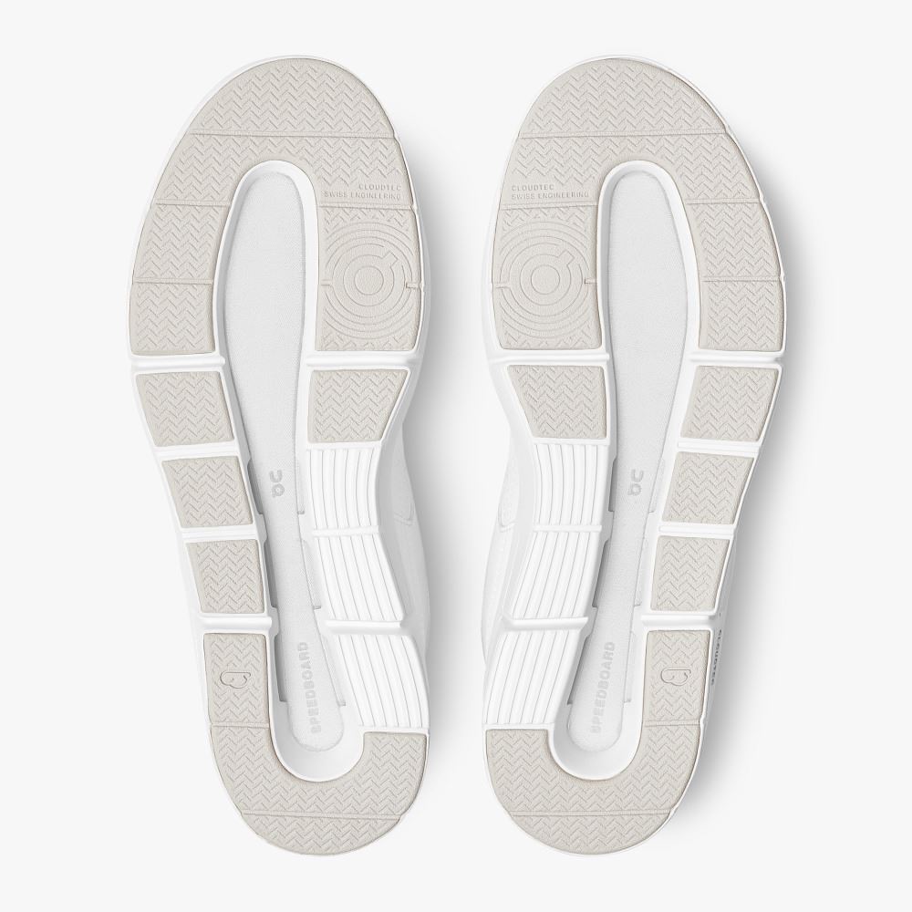 White Women's On Running Roger Sneakers | RQN7742KN