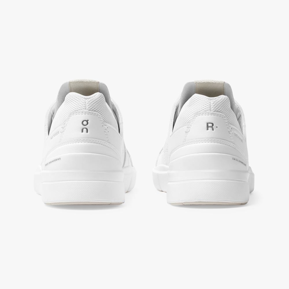 White Women's On Running Roger Sneakers | RQN7742KN