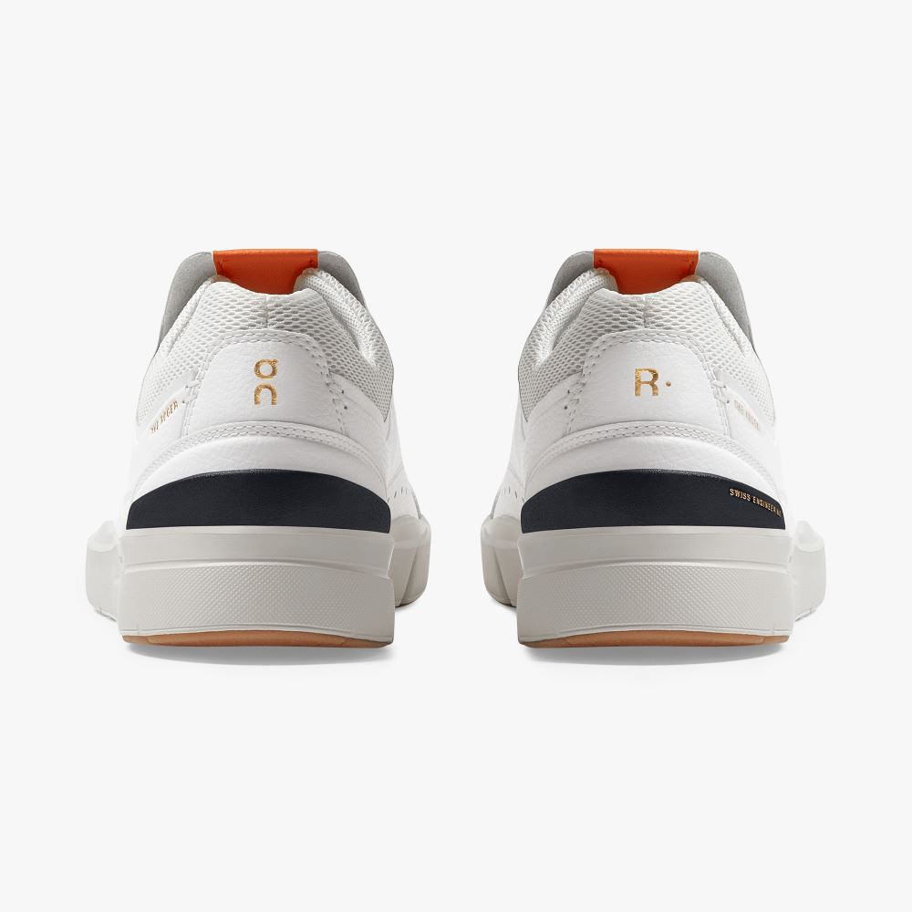 White Women's On Running Roger Sneakers | UXP77100OX