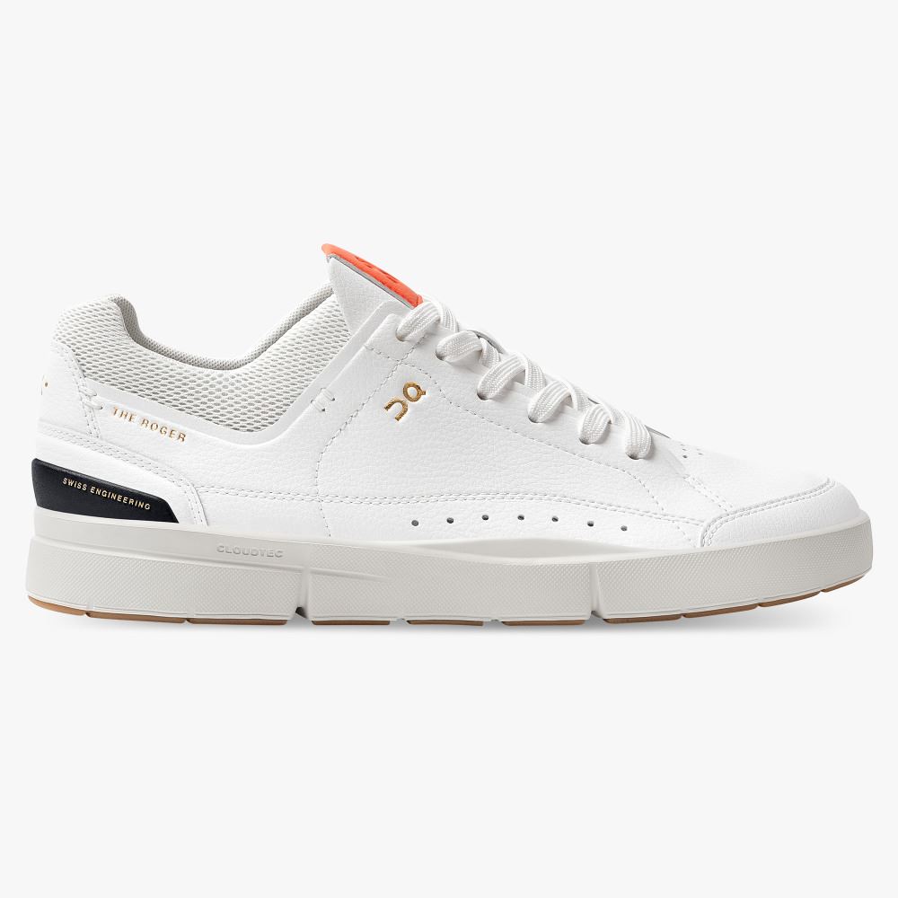 White Women\'s On Running Roger Sneakers | UXP77100OX