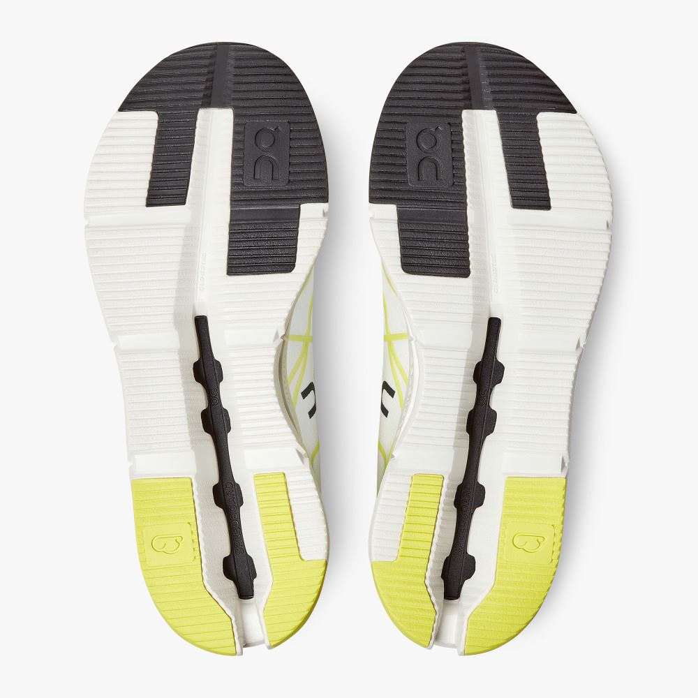 White Yellow Women's On Running Cloudnova Sneakers | ITX7753HD