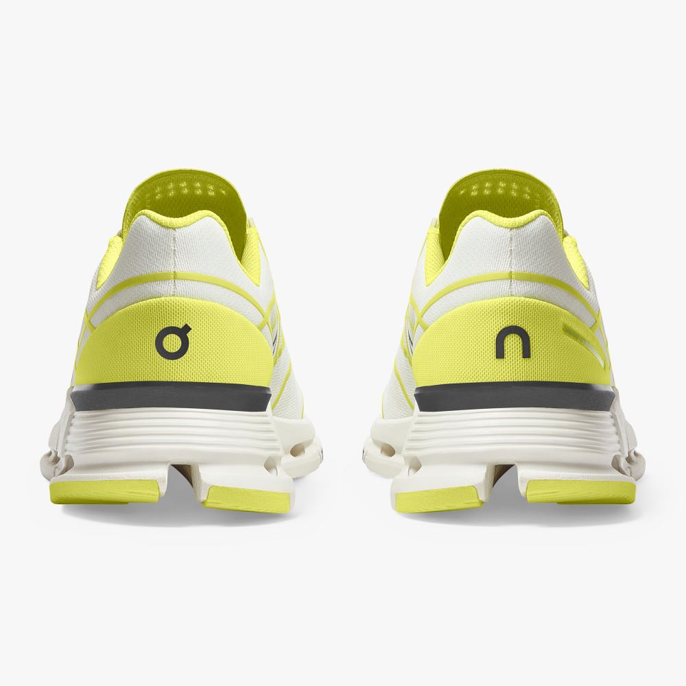 White Yellow Women's On Running Cloudnova Sneakers | ITX7753HD