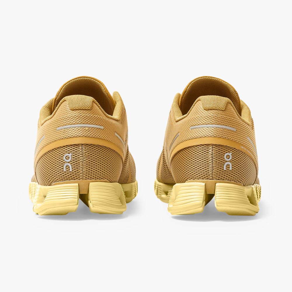 Yellow Men's On Running Cloud Sneakers | ZMT6010YW