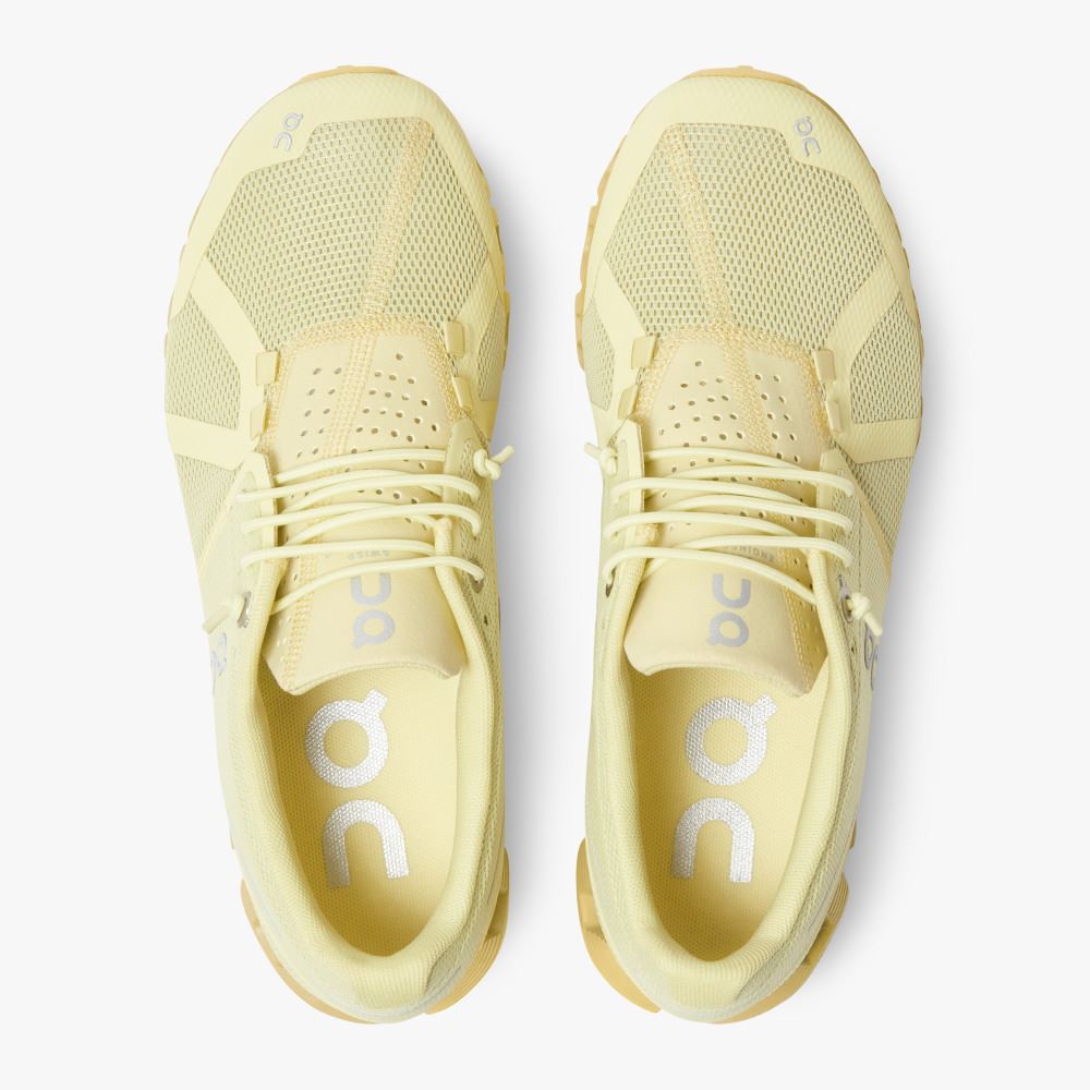 Yellow Women's On Running Cloud Sneakers | JZZ202ZL