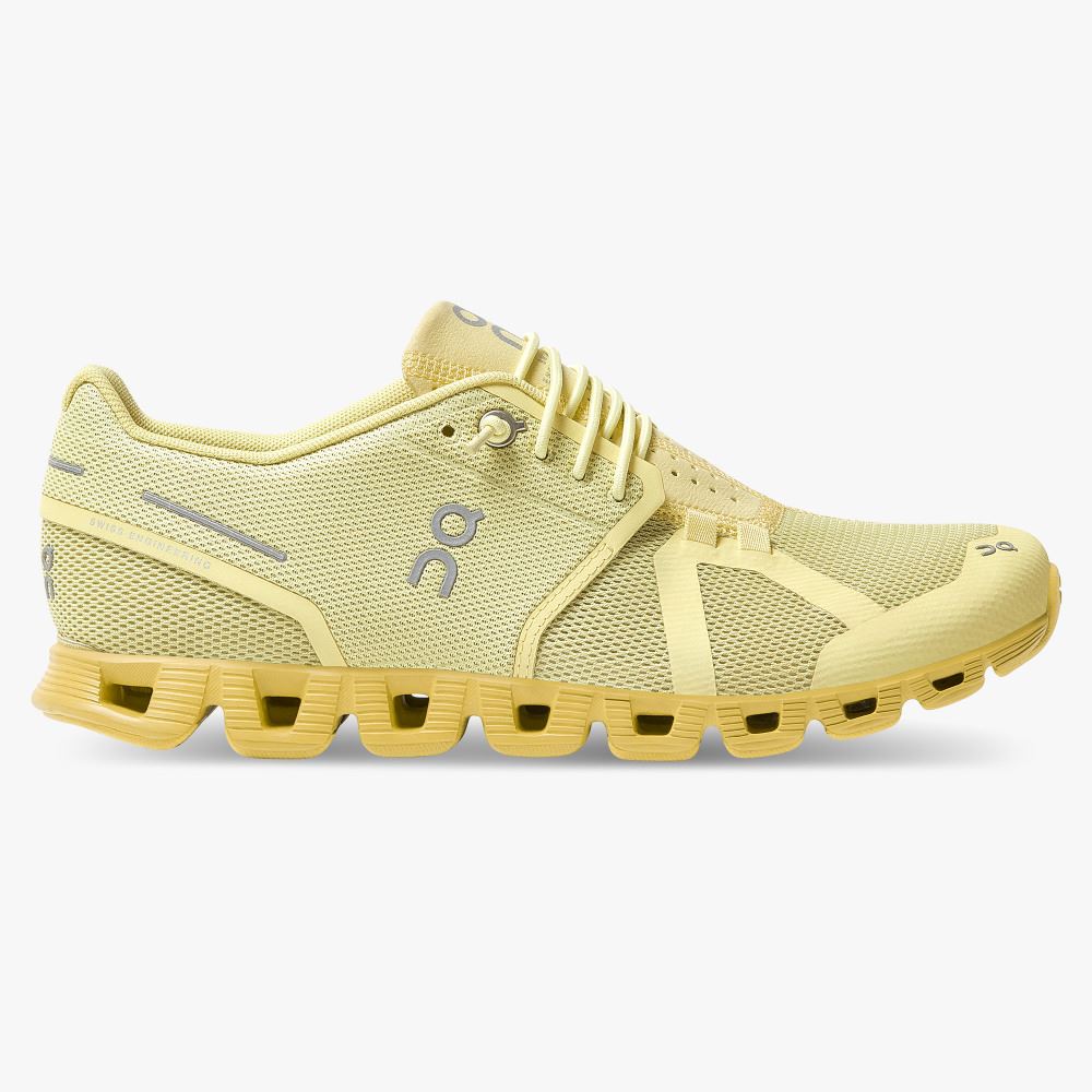 Yellow Women\'s On Running Cloud Sneakers | JZZ202ZL
