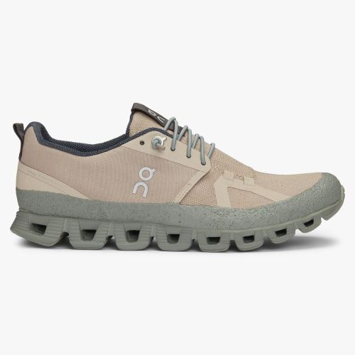 Beige Green Women's On Running Cloud Sneakers | DJU882IT