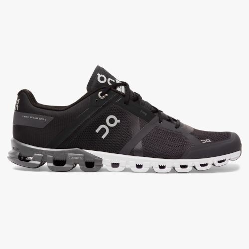 Black Men's On Running Cloudflow Road Running Shoes | CRG2583ET
