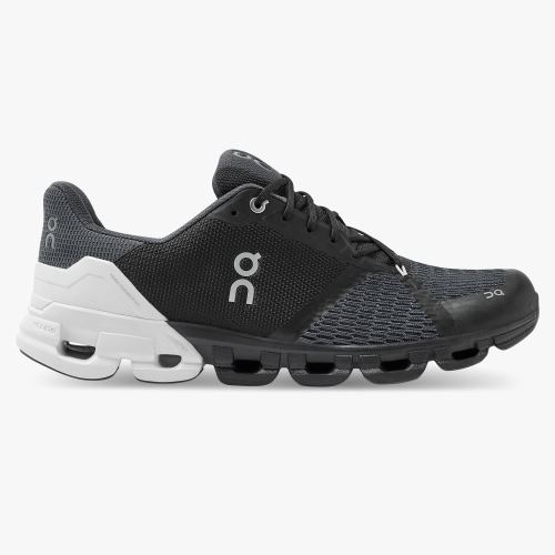 Black Men's On Running Cloudflyer Road Running Shoes | WQQ329OM