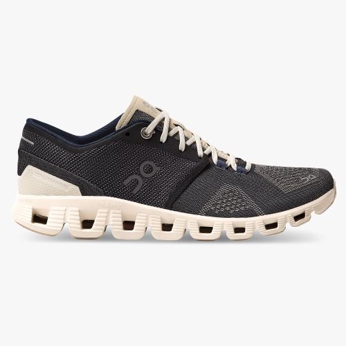Black Women's On Running Cloud X Road Running Shoes | NWL804SY