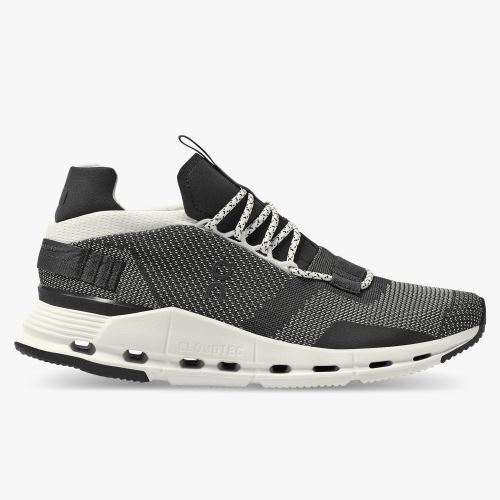 Black Women's On Running Cloudnova Sneakers | MGE6555PR