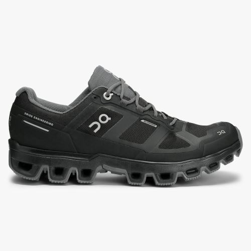 Black Women's On Running Cloudventure Trail Running Shoes | LXF659YN