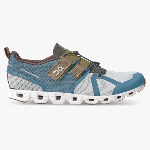 Blue White Women's On Running Cloud Sneakers | XVK9664ZY