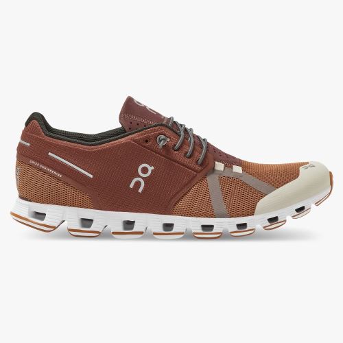 Brown Men's On Running Cloud Sneakers | KVP6567IC