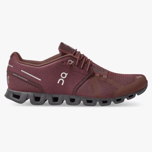 Burgundy Men's On Running Cloud Sneakers | FOX6836XZ