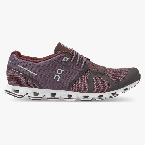 Burgundy Men's On Running Cloud Sneakers | YUL5763JP