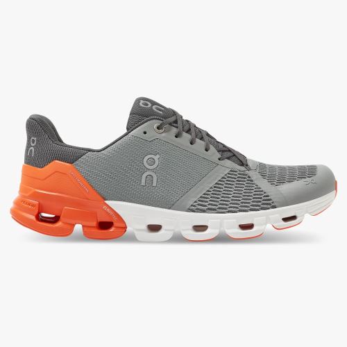 Grey Orange Men's On Running Cloudflyer Road Running Shoes | CSR1216RB