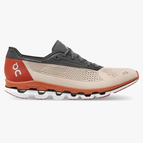 Khaki Coral Men's On Running Cloudboom Road Running Shoes | NTA7851KT