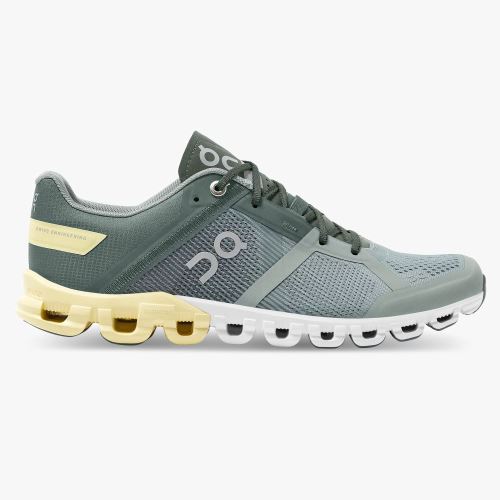 Olive Women's On Running Cloudflow Road Running Shoes | ETY5824LC