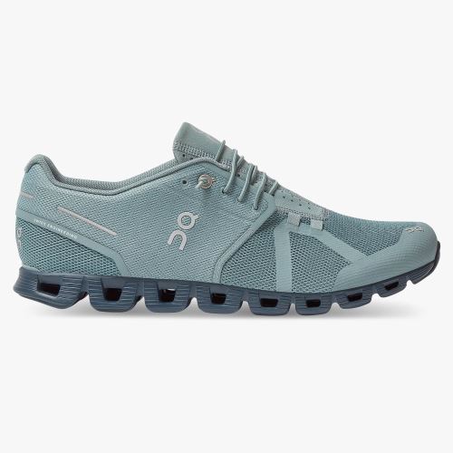 Turquoise Men's On Running Cloud Sneakers | RXS2183DR