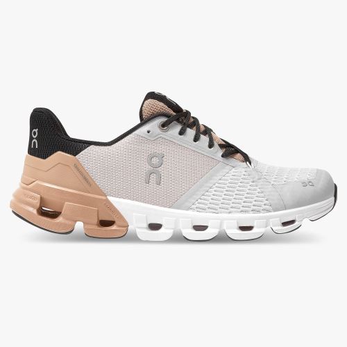 White Gold Women's On Running Cloudflyer Road Running Shoes | LFD9559AL