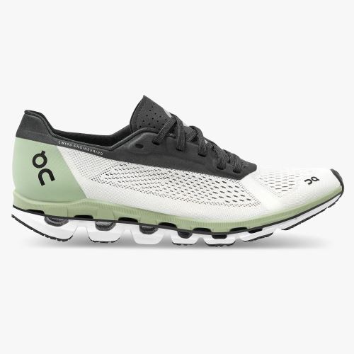 White Green Women's On Running Cloudboom Road Running Shoes | OLO3851VY