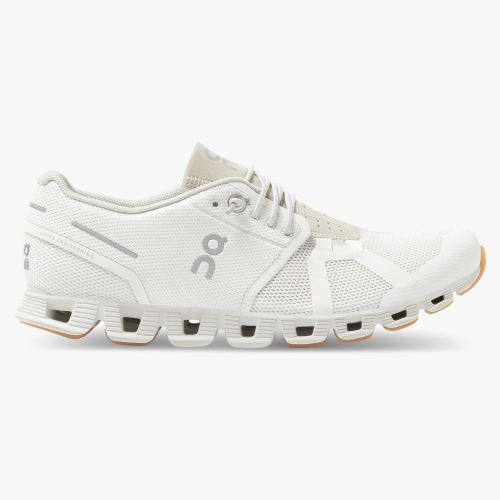 White Women's On Running Cloud Sneakers | VIP49100IS
