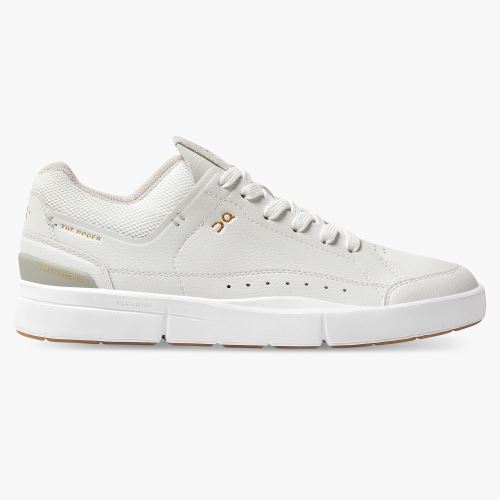 White Women's On Running Roger Sneakers | ERN7390BG