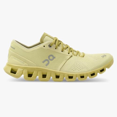 Yellow Women's On Running Cloud X Road Running Shoes | XZY461AG